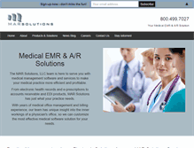Tablet Screenshot of marsolutions.com